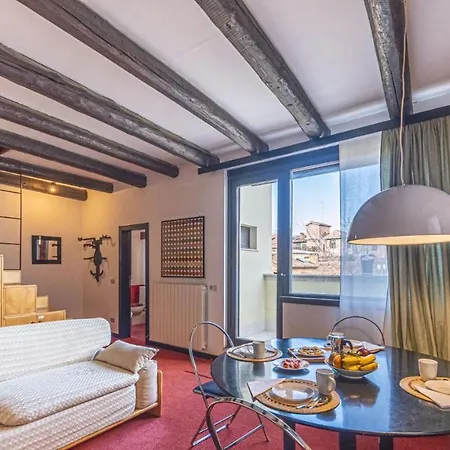 Penthouse Accademia Apartmán Benátky
