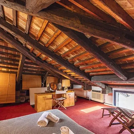 Apartmán Penthouse Accademia Benátky
